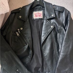 Signature by Levi Strauss Black Leather Jacket